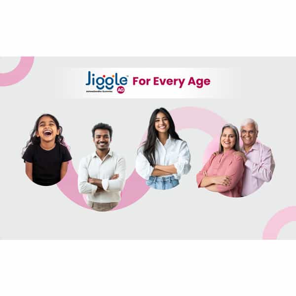 Jiggle Ag Ashwagandha Gummies I Stress Relief Adoptogen Ashwagandha|Cranberry-Mint Flavour I 30 N