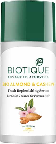 Biotique Bio Almond Cashew Fresh Replenishing Hair Serum 40 Ml