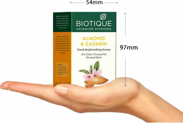 Biotique Bio Almond Cashew Fresh Replenishing Hair Serum 40 Ml