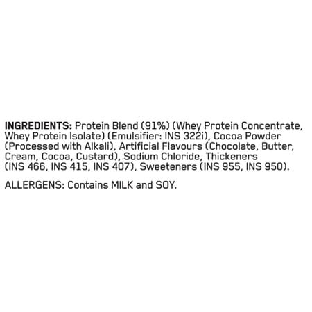 Optimum Nutrition (On) Performance Whey | Chocolate Milkshake Flavour | Powder | Jar | 1 Kg