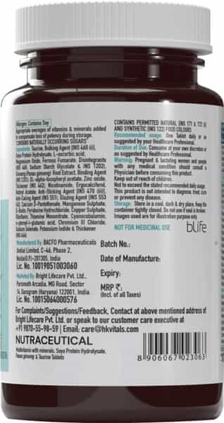 Healthkart Hk-Vitals Multivitamin Supplements 90 Tablets