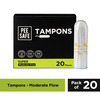 Pee Safe Viscose Tampons For Periods | Super Flow | Fragrance Free | Fda Approved | Pack Of 20