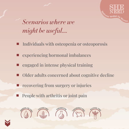 Sheneed Boron Supplement(3 Mg)-Better Muscle Coordination & Maintain Estrogen Level-60 Capsule