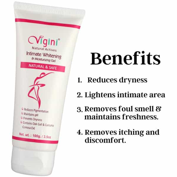 Vigini Vaginal V Whitening Tightening Feminine Hygiene Lubricant Vagina Hygiene Gel + Intimate Wash