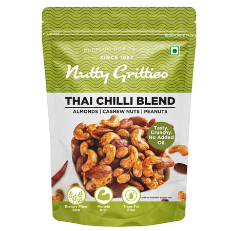 Nutty Gritties Thai Chilli Blend Trail Mix - 200g