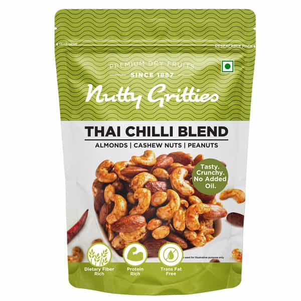 Nutty Gritties Thai Chilli Blend Trail Mix - 200G