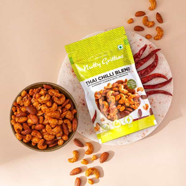 Nutty Gritties Thai Chilli Blend Trail Mix - 200G