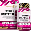 Musclexp Women Daily Vital Fitness Multivitamin & Multiminerals 60 Tablets (Pack Of 3)