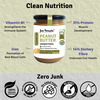 Jus Amazin Crunchy Organic Peanut Butter Unsweetened-500G|Clean Nutrition |100% Organic Peanuts