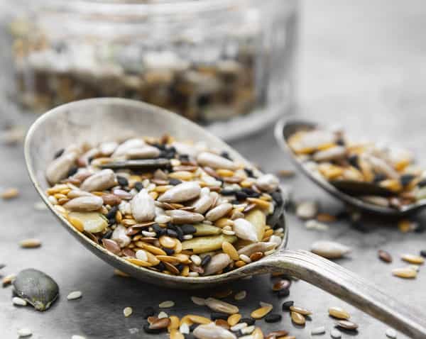Heka Bites Roasted 5-In-1 Seeds Mix & Cranberries| High Protein | Healthy Snacks | Diabetic Snacks