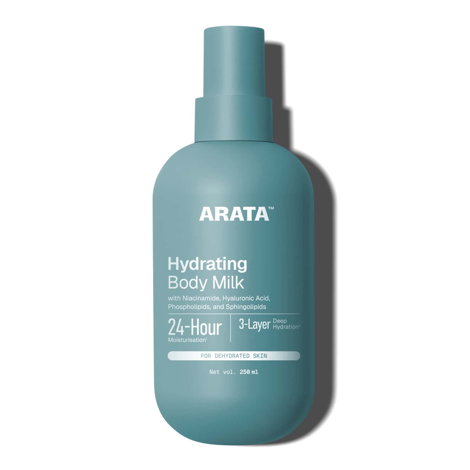 Arata Niacinamide Hydrating Body Milk | Evens Skin Tone | Lightweight| Spray | 250 Ml