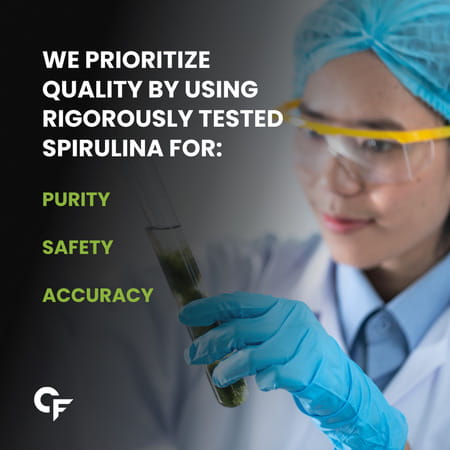 Carbamide Forte 100% Organic Spirulina Tablets 2000mg Per Serving - 180 Tablets