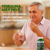 Carbamide Forte 100% Organic Spirulina Tablets 2000Mg Per Serving - 180 Tablets