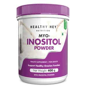 Healthyhey Nutrition 100% Pure Myo Inositol Powder (vitamin B8) 400gm Pack