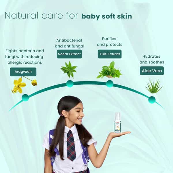 Babyorgano Waterless Hand Wash For Kids - 50Ml