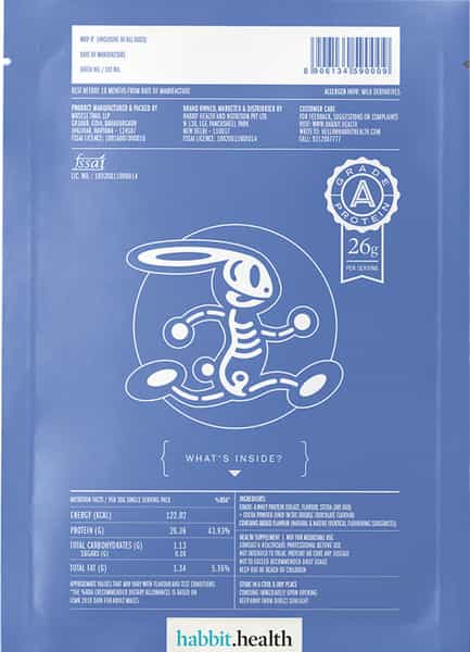 Habbit Apex Whey Isolate Protein Powder - 450 Gms 15 Servings | Caffe Latte Flavour