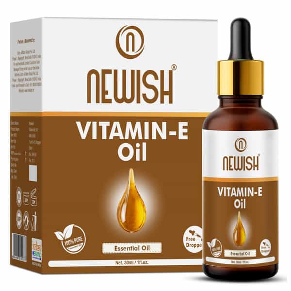 Newish Vitamin E Oil For Hair Growth Face Body Skin (Non Capsule) 30Ml