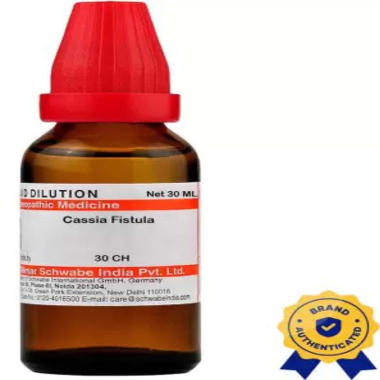 DR. WILLMAR SCHWABE INDIA CASSIA FISTULA 30 CH DILUTION PACK OF 3