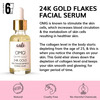 Auli Omg 24k Gold Flakes Damage Repair Pure Rosehip Facial Oil For Healthy Glowing Skin - 30ml