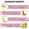 Auli Omg 24k Gold Flakes Damage Repair Pure Rosehip Facial Oil For Healthy Glowing Skin - 30ml