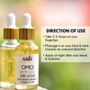 Auli Omg 24k Gold Flakes Damage Repair Pure Rosehip Facial Oil For Healthy Glowing Skin - 30ml