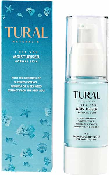 Tural Naturalis - I Sea You Moisturiser|With Seaweed Extract & Moringa Oil|30Ml