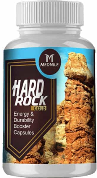 Mednile Hard Rock Gold Capsule For Strength Stamina & Power Boost (60 Capsule)