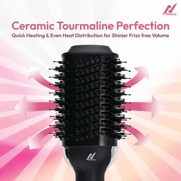 Nexlev Ionic Hot Air Brush V-01Rg