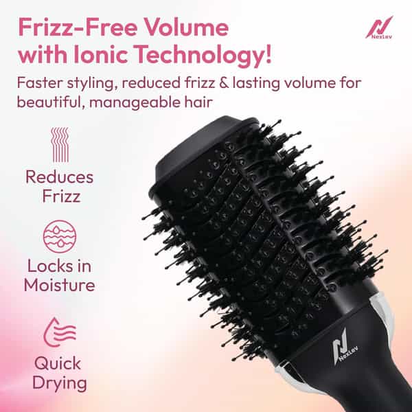 Nexlev Ionic Hot Air Brush V-01Rg