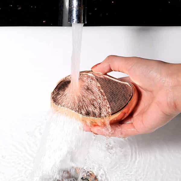 Dr Foot Glass File Callus Remover | For Feet, Dead Skin, Callus Remover|Nano Glass Crystal|Rose Gold