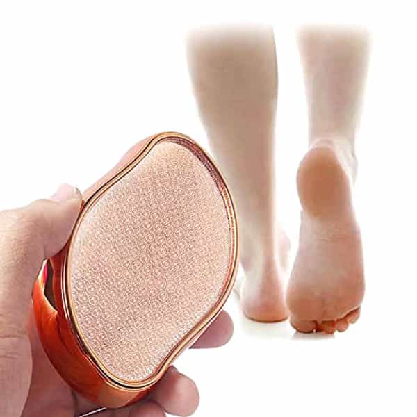Dr Foot Glass File Callus Remover | For Feet, Dead Skin, Callus Remover|Nano Glass Crystal|Rose Gold