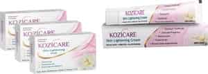 Kozicare Skin Lightening Kit 3 Soap 1 Cream