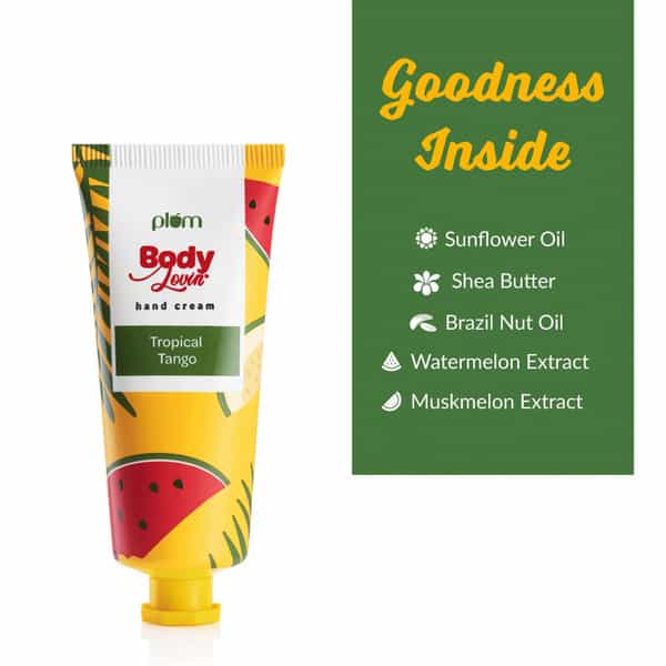 Plum Bodylovin' Tropical Tango Hand Cream - 50Gm