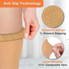 Vissco Medical Compression Stockings Upto Thigh | Improve Blood Circulation | Varicose Vein - Medium