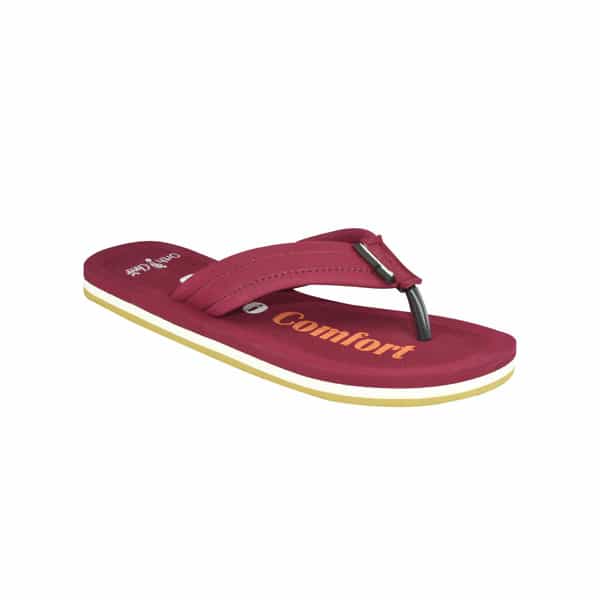 Ortho Cheer Women's Orthopedic And Diabetic Care Super Soft Slippers | Maroon | Size 5 -1 Pair
