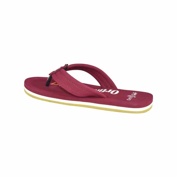 Ortho Cheer Women's Orthopedic And Diabetic Care Super Soft Slippers | Maroon | Size 5 -1 Pair