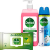Dettol Back To Office Kit (Clinical Strength Sanitizer Disinfectant Wipes & Disinfection Spray)