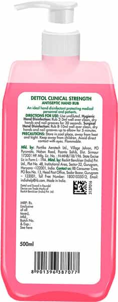 Dettol Back To Office Kit (Clinical Strength Sanitizer Disinfectant Wipes & Disinfection Spray)