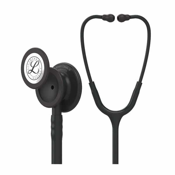 3M Littmann Stethoscope Classic Iii: All Black Edition 5803