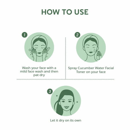 Indus Valley Organic Ayurveda Fresh Aloe Vera & Cucumber Water Pore Tightening Skin Toner 250 Ml