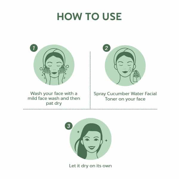 Indus Valley Organic Ayurveda Fresh Aloe Vera & Cucumber Water Pore Tightening Skin Toner 250 Ml