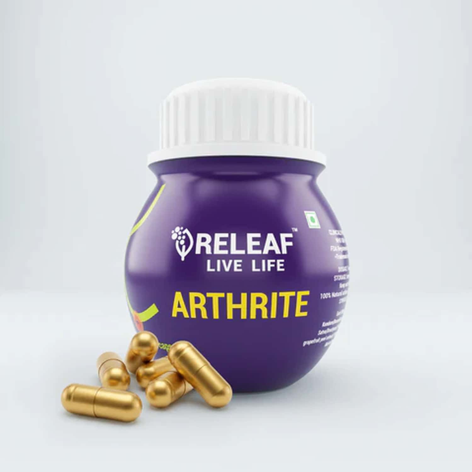 Releaf Arthrite Ayurvedic Joint Support Capsules 60n