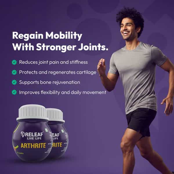 Releaf Arthrite Ayurvedic Joint Support Capsules 60N
