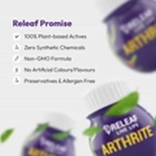 Releaf Arthrite Ayurvedic Joint Support Capsules 60N