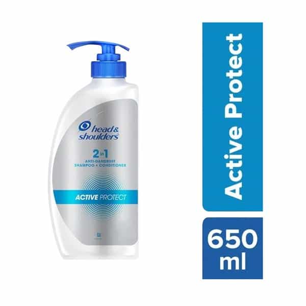 Head & Shoulders 2-In-1 Active Protect Shampoo 650 Ml