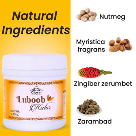 Cipzer Luboob Kabir 125G | Supports Mens Vitality| Vigor & Sexual Wellness