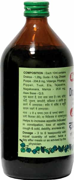 Baidyanath Asli Ayurved Draksharishta 450 Ml