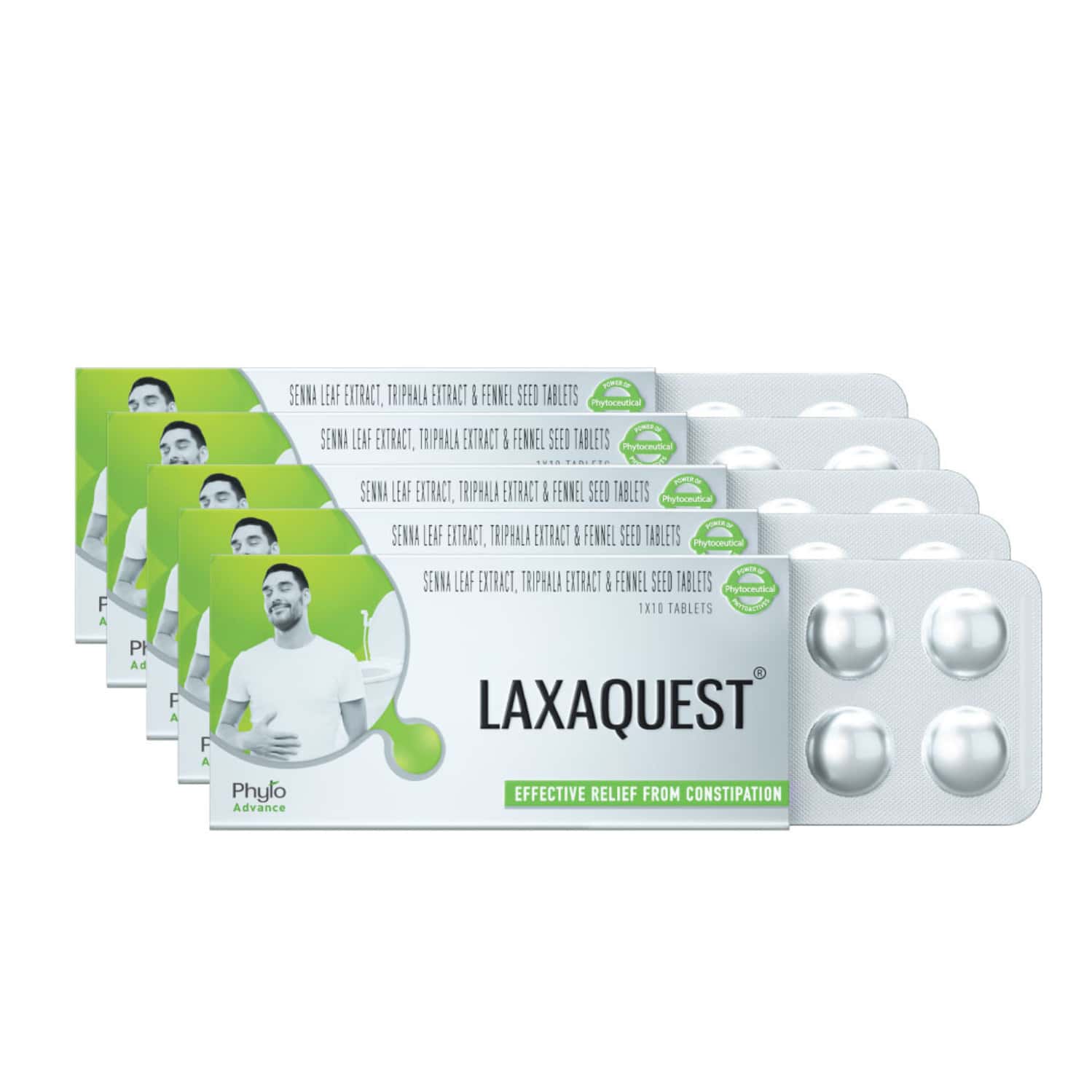 Laxaquest Effective Relief From Constipation (pack Of 5)