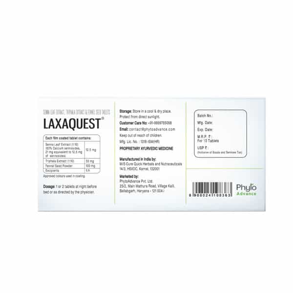 Laxaquest Effective Relief From Constipation (Pack Of 5)