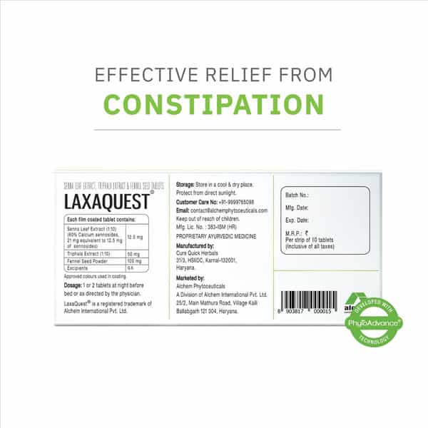 Laxaquest Effective Relief From Constipation (Pack Of 5)